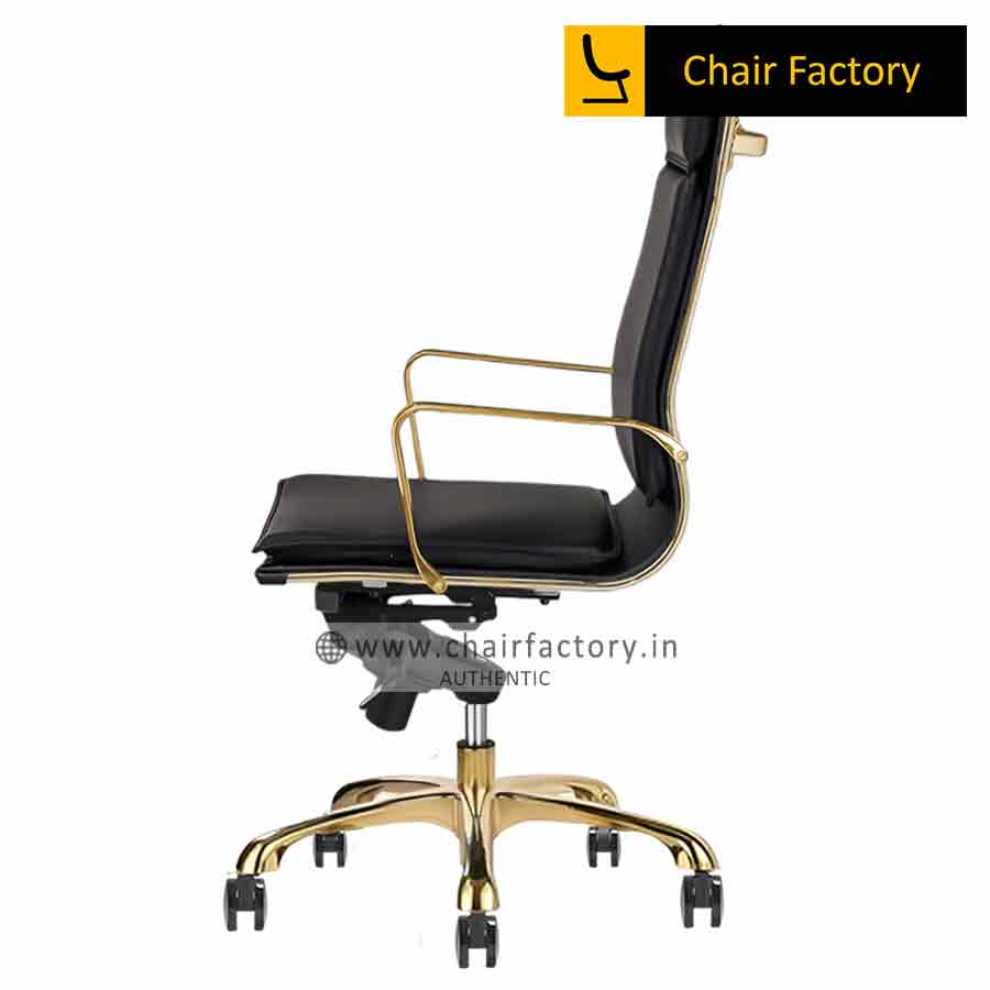 James Double Cushion Gold High Back  